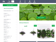 Tablet Screenshot of floraccess.com